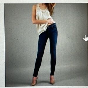 Fidelity scoop jeans in viper rinse